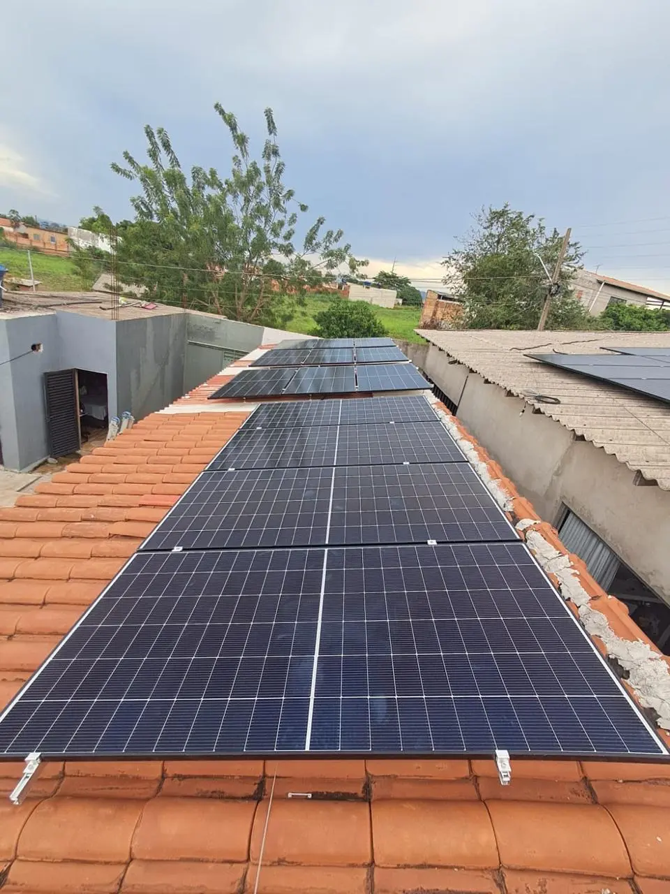 Projeto de energia solar residencial