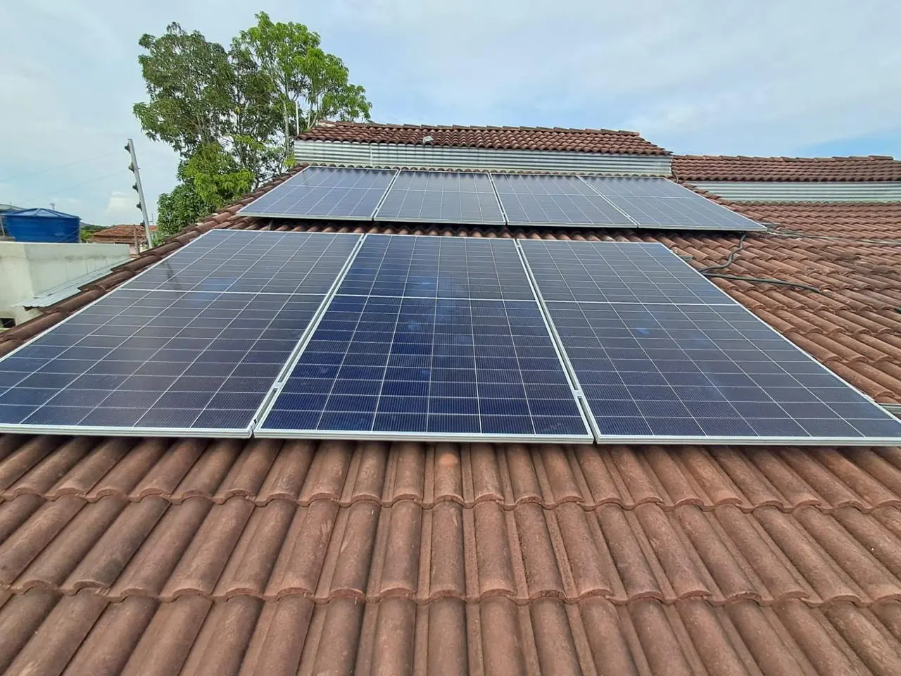Sistema solar entregue em 30 dias pela Energtec